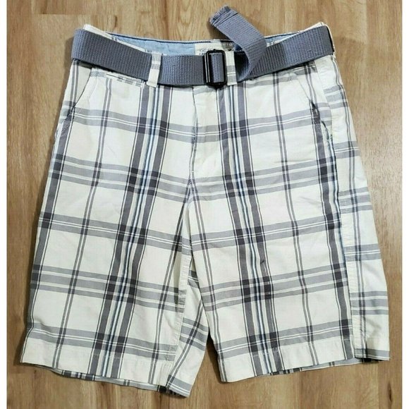 mens longer length chino shorts